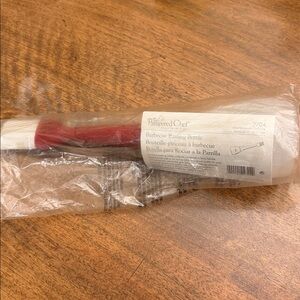The Pampered Chef Barbecue Basting Bottle 2704 New Sealed Pack BBQ Sauce Brush